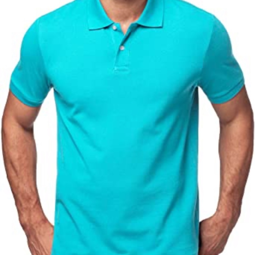 Aqua Pique polo